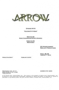Arrow: le titre de l'épisode 18 dévoilé