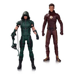 Green Arrow The Flash Figurines